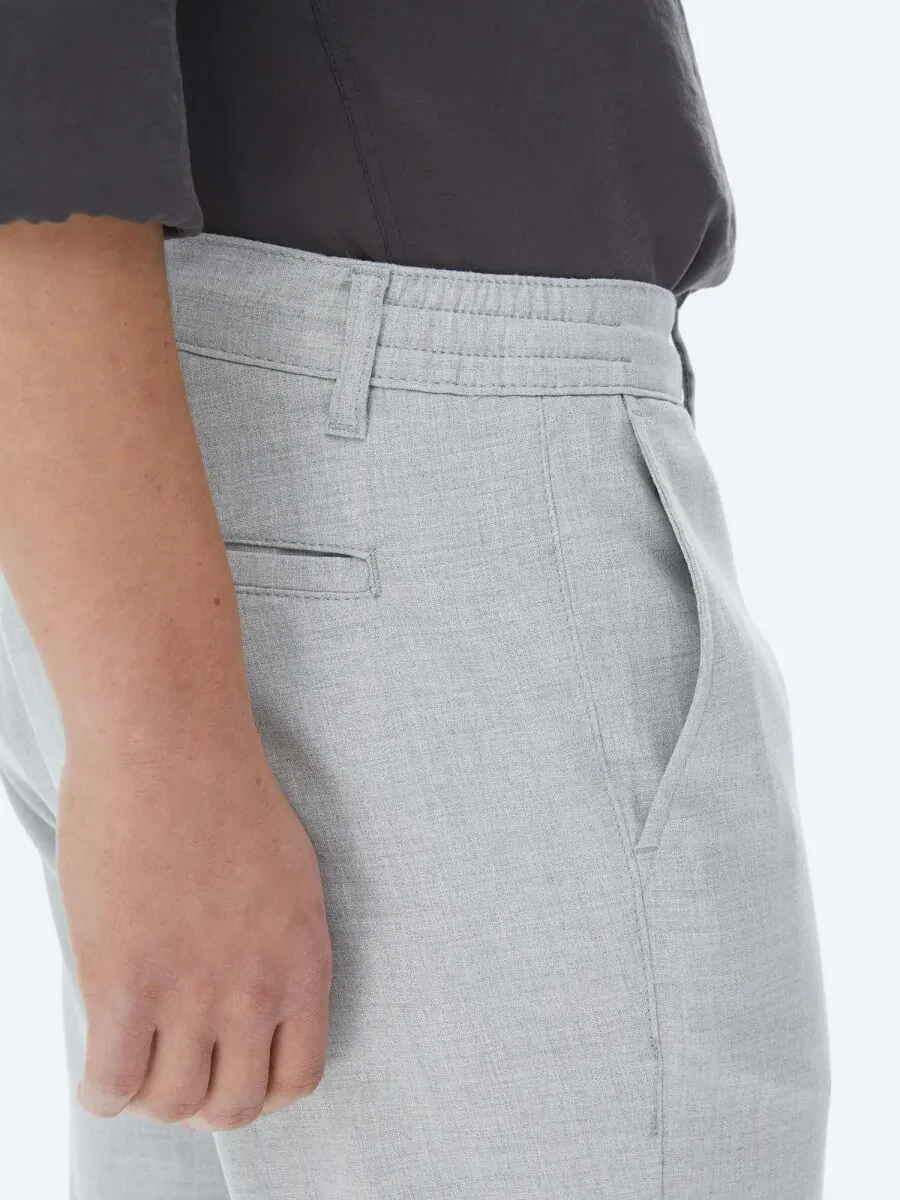 Grey Weaving Jogging Fit Casual Trousers - 4