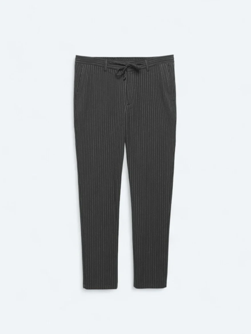Hard Coal Knitting Jogging Fit Casual Trousers - 5