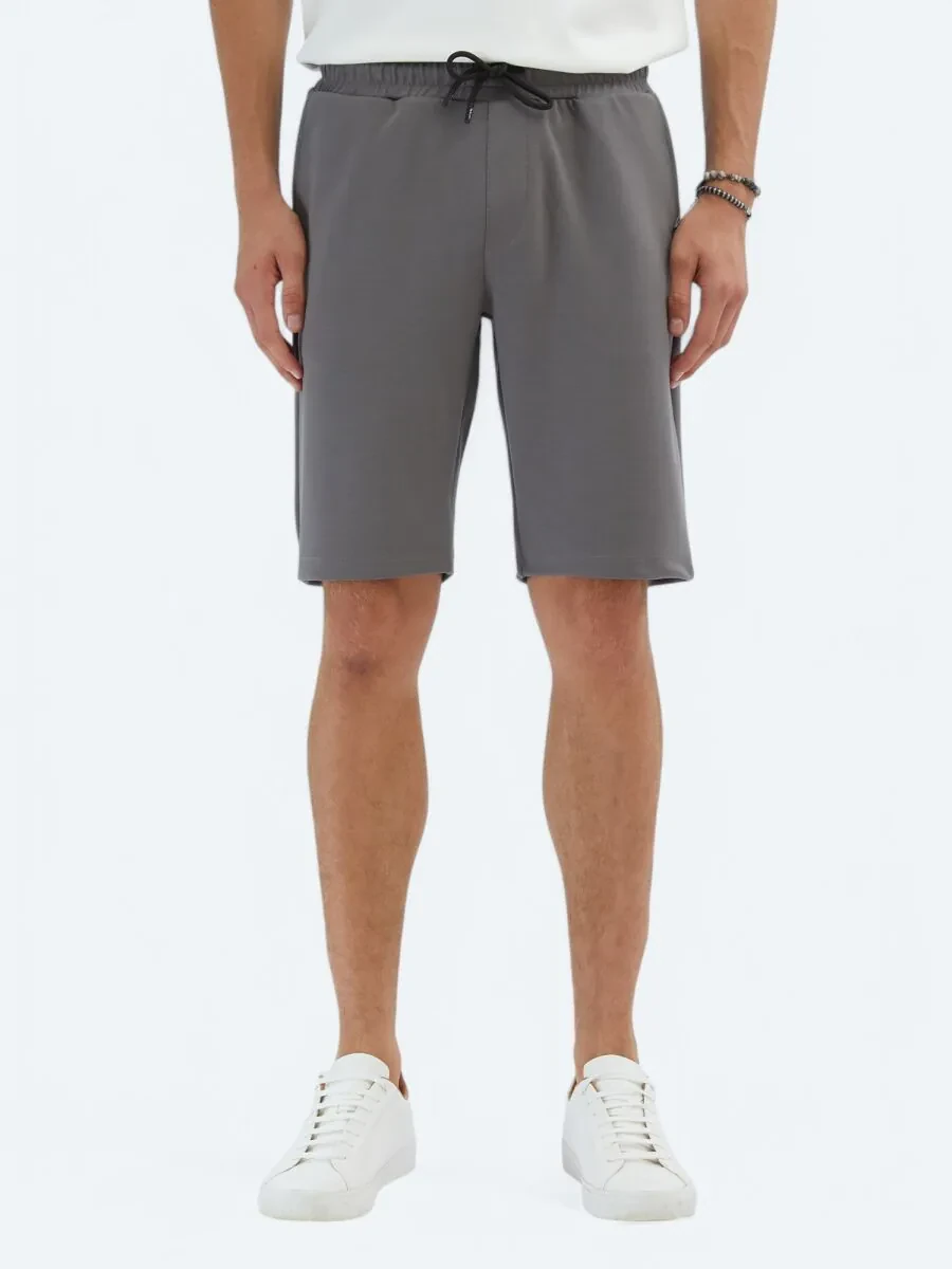 Hard Coal Knitting Jogging Fit Sport Bermuda - 2