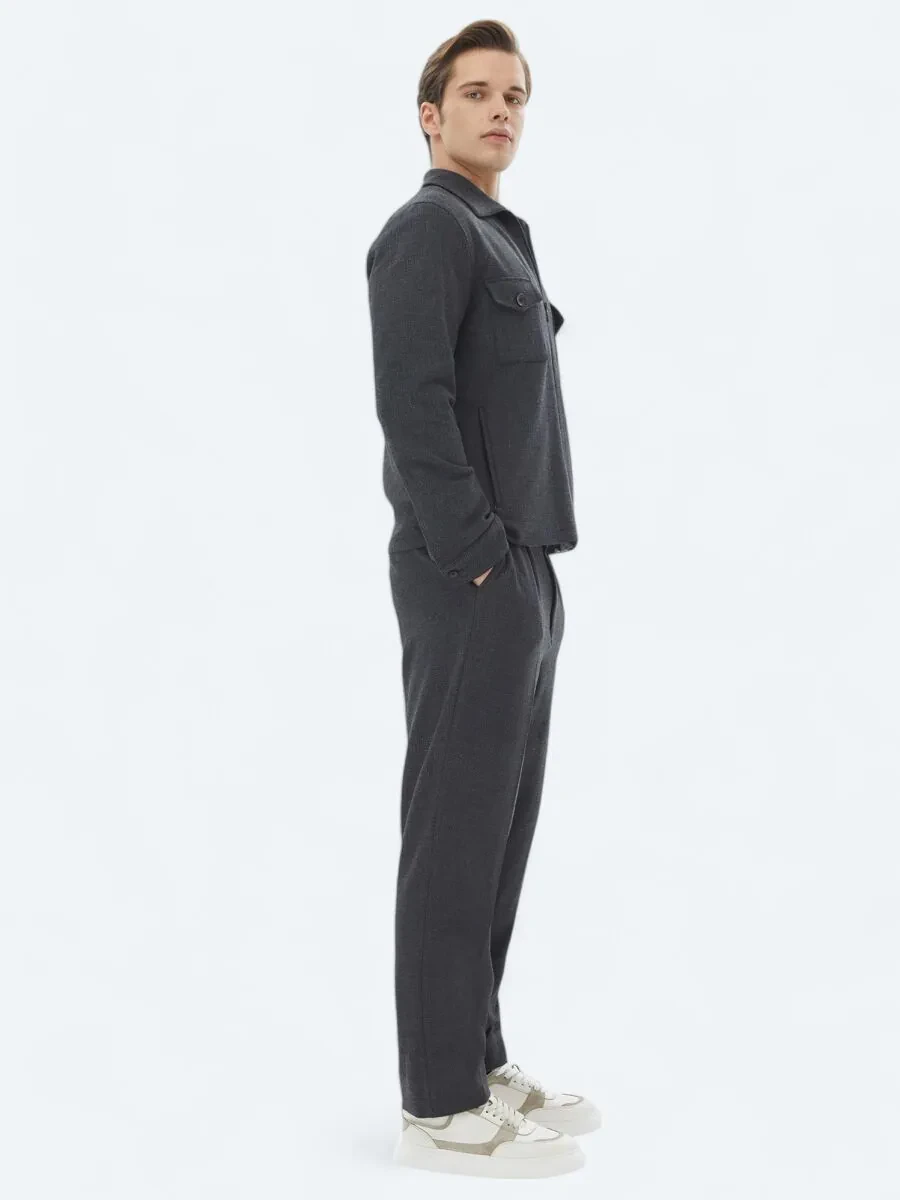 Hard Coal Micro Modern Fit Suit - 5