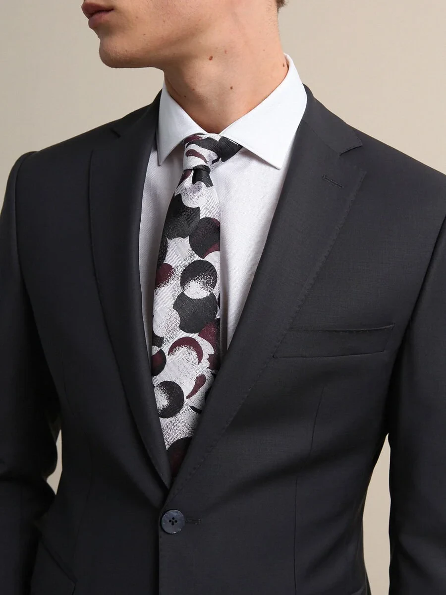 Hard Coal Modern Fit Wool Blended Suit - 2
