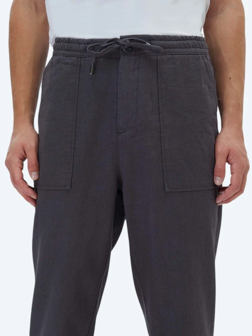 Hard Coal Weaving Jogging Fit Casual Trousers - 3