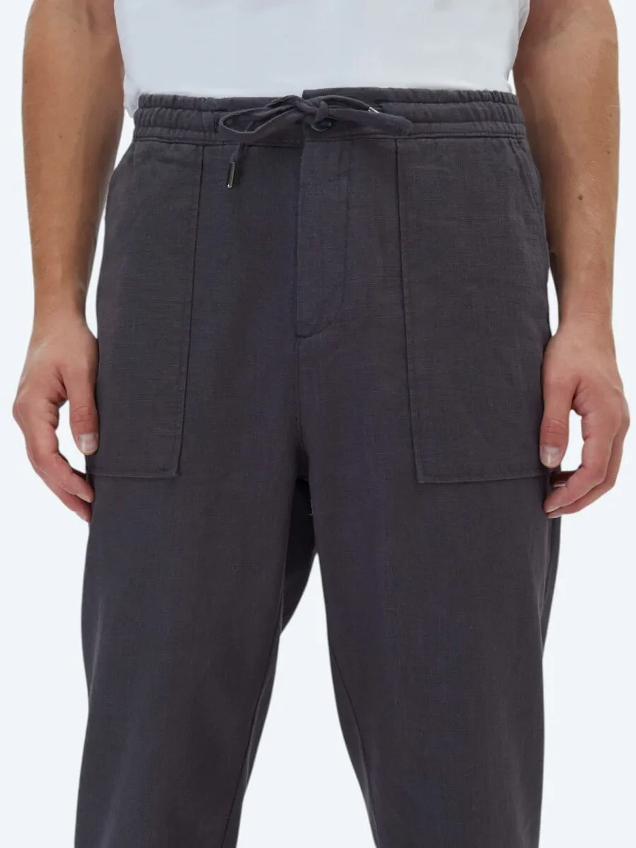 Hard Coal Weaving Jogging Fit Casual Trousers - 3