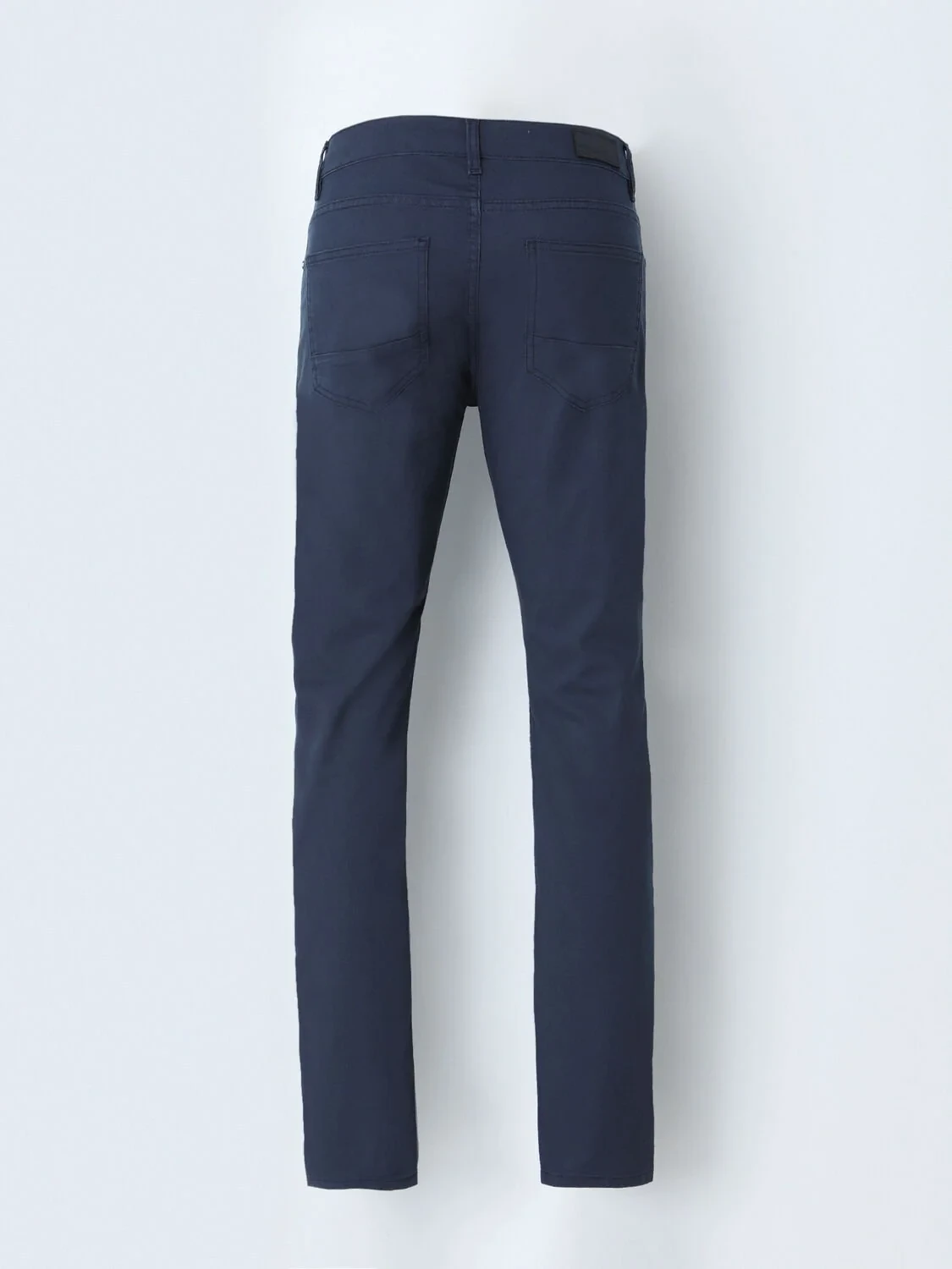 İndigo Dokuma Slim Fit Casual Pamuk Karışımlı Pantolon - 3