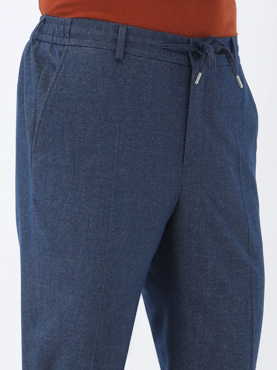 Indigo Plain Modern Fit Suit - 6