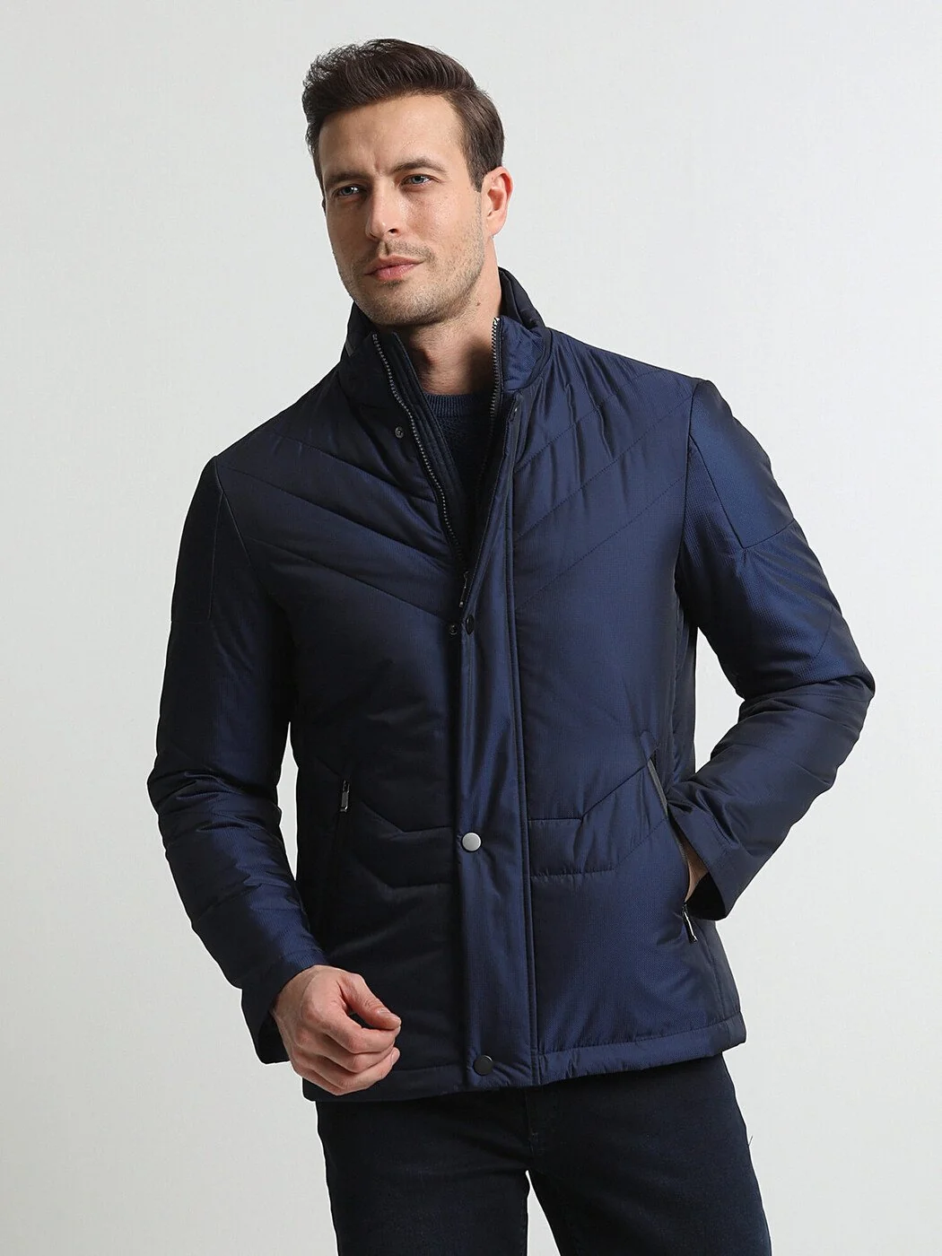 İndigo Regular Fit Spor Ceket - 1