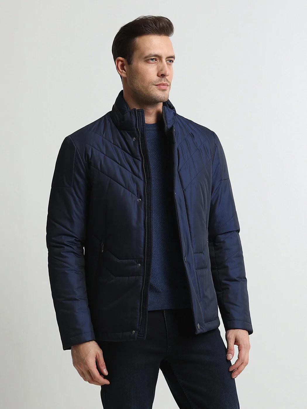 İndigo Regular Fit Spor Ceket - 2