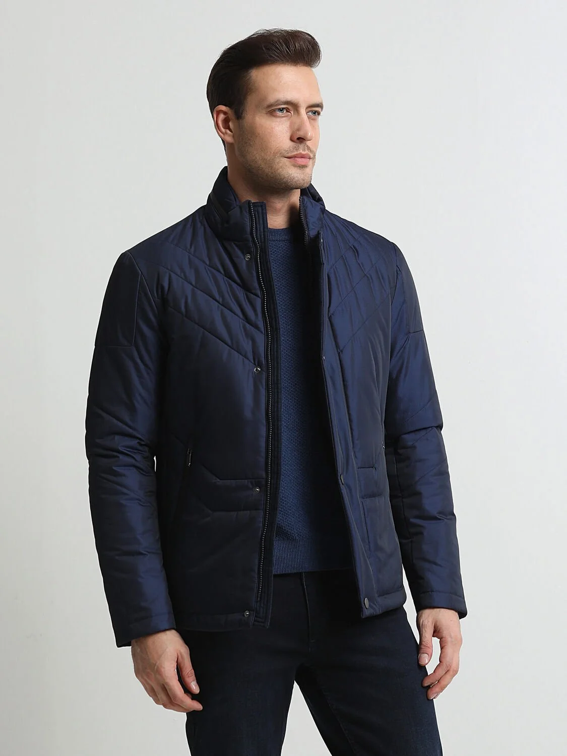 İndigo Regular Fit Spor Ceket - 2