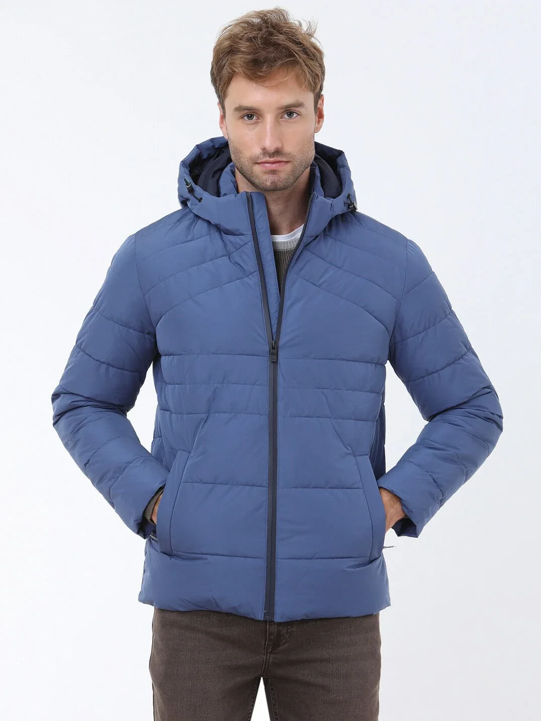 Indigo Weaving Coat - 1