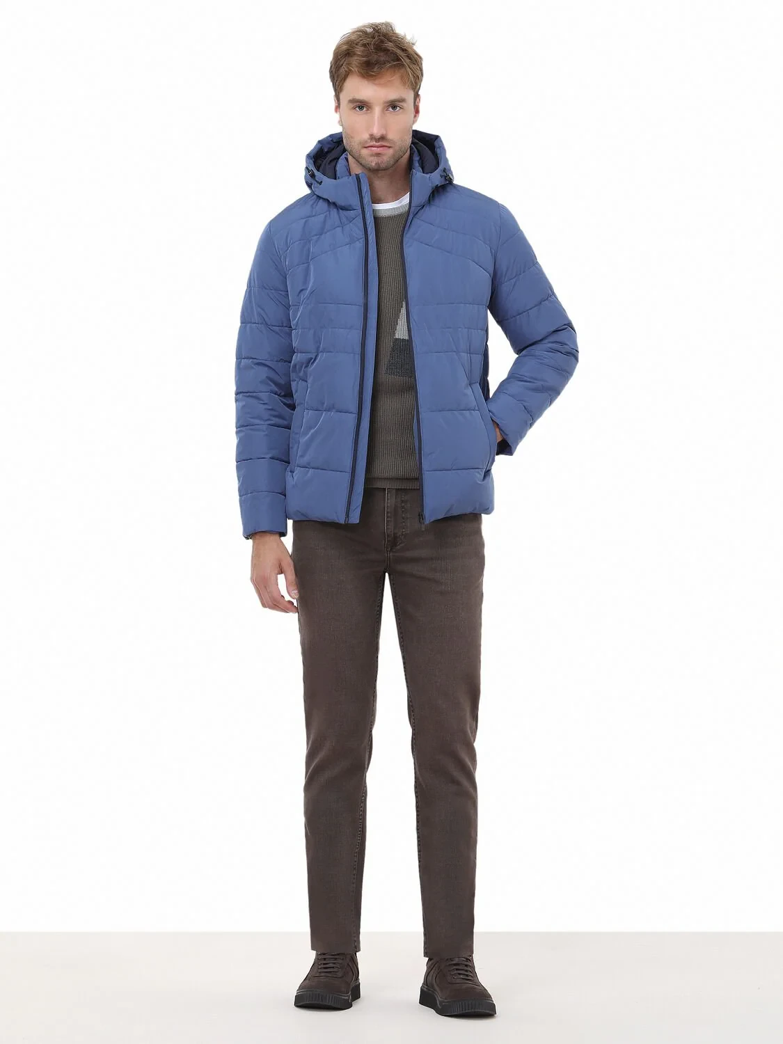Indigo Weaving Coat - 2