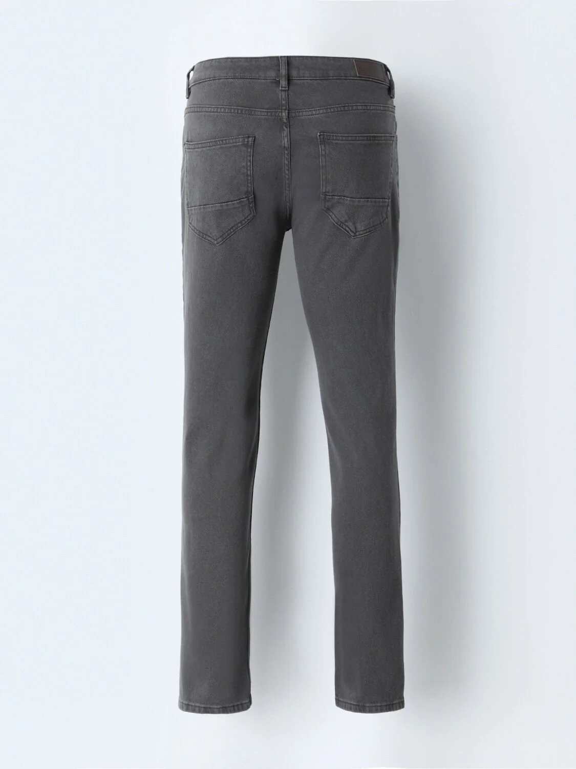 Kahverengi Slim Fit Denim Pamuk Karışımlı Pantolon - 3