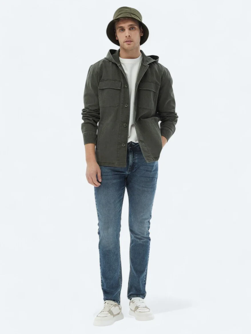 Khaki Overshirt - 1