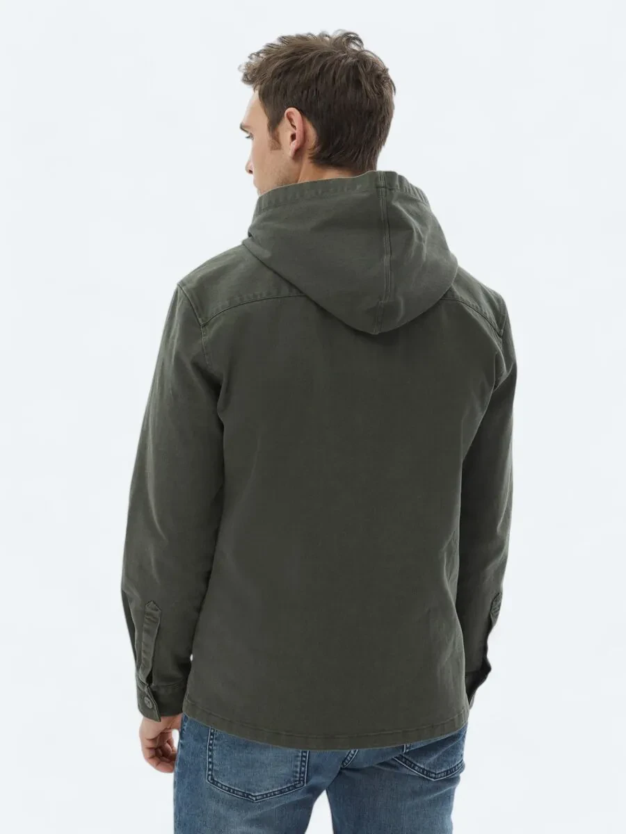 Khaki Overshirt - 6