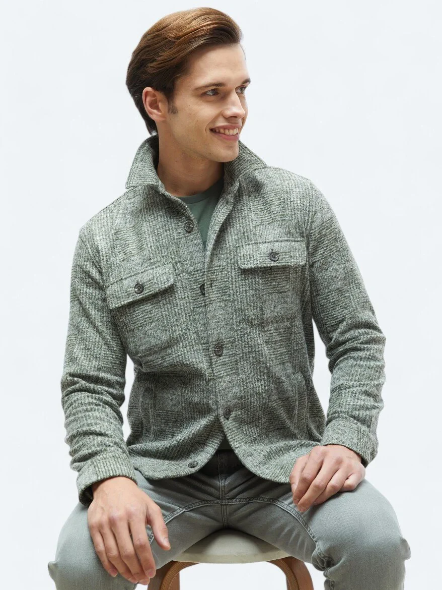 Khaki Overshirt - 1