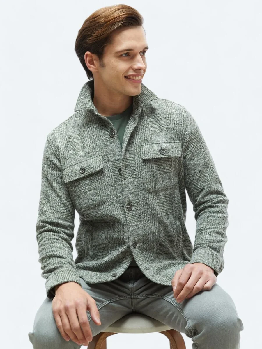 Khaki Overshirt - 1