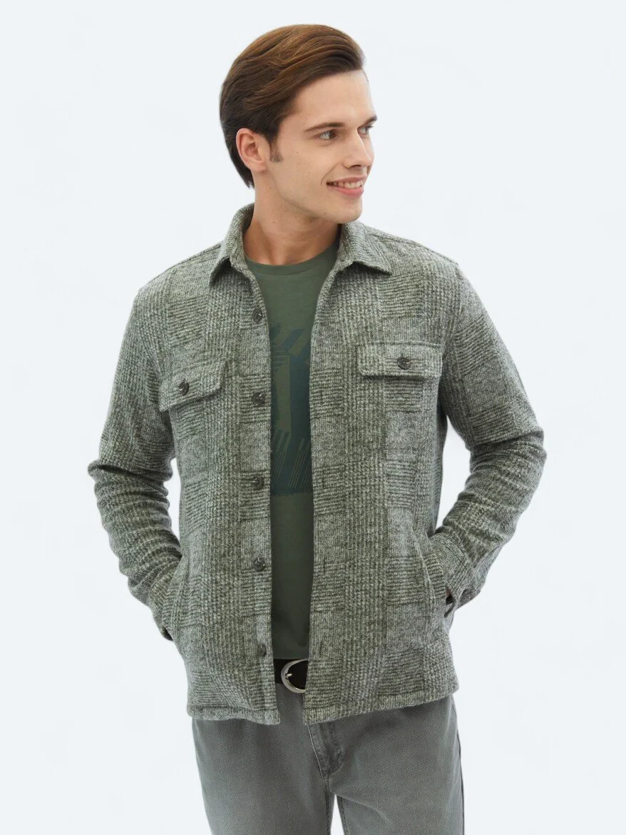 Khaki Overshirt - 2