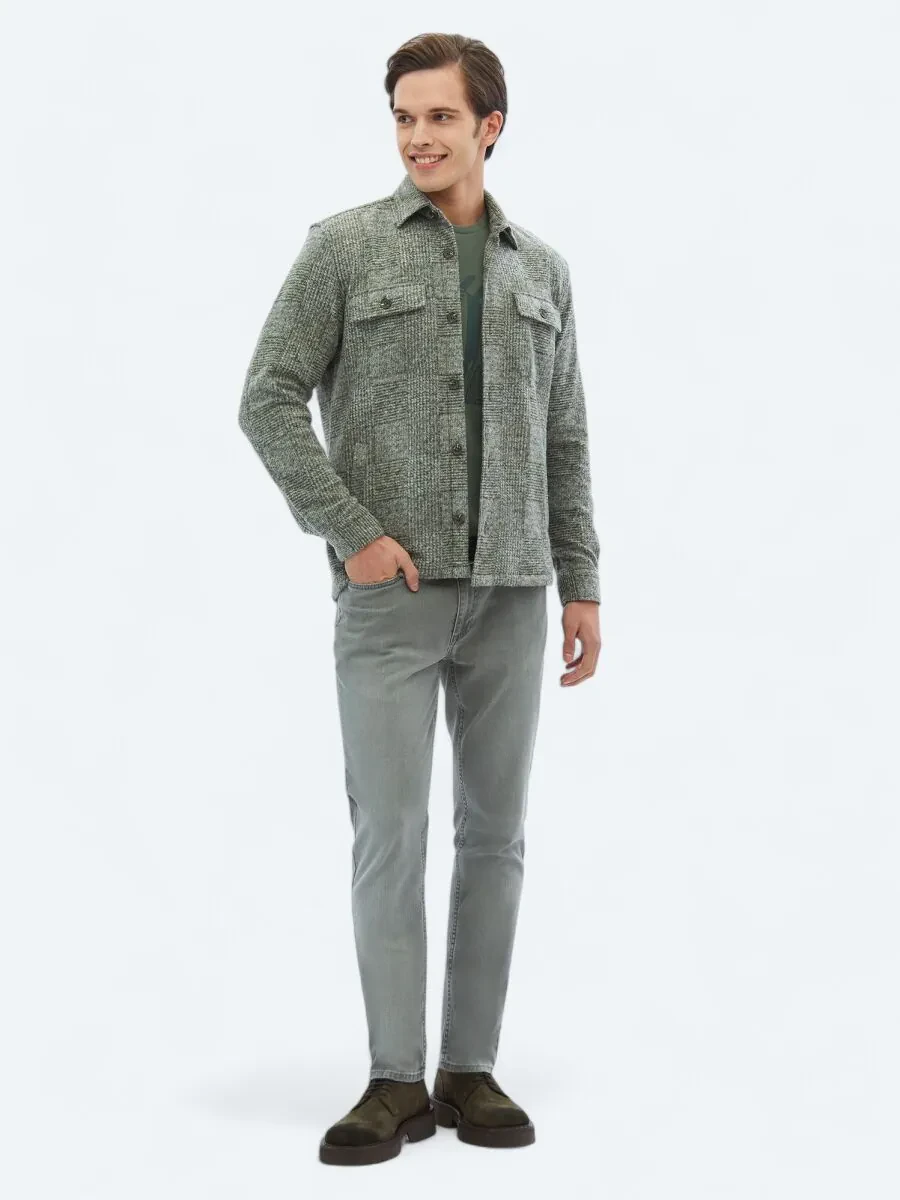 Khaki Overshirt - 3