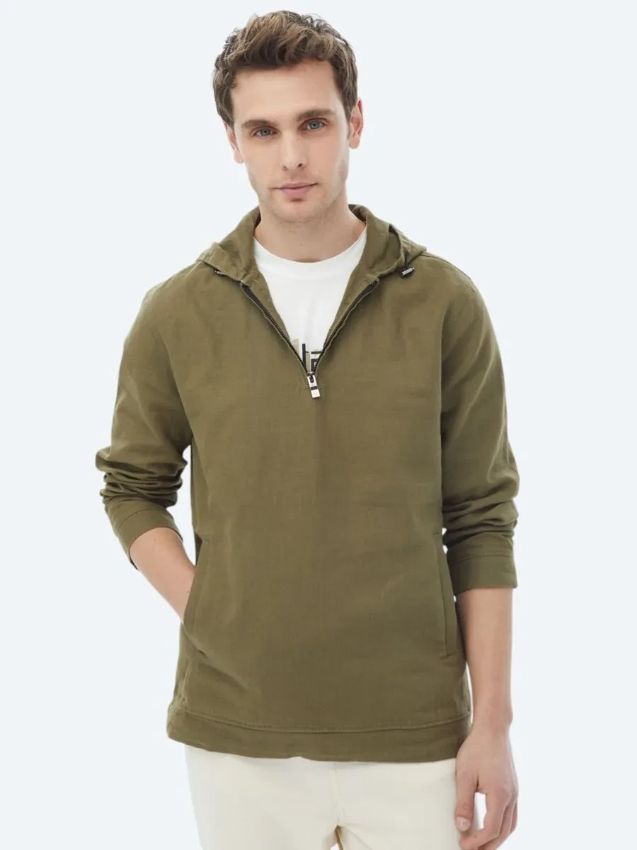 Khaki Overshirt - 5