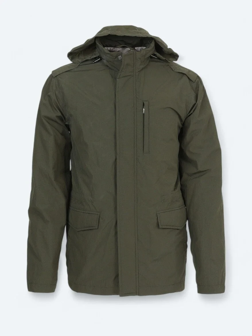 Khaki Regular Fit Blazer - 6