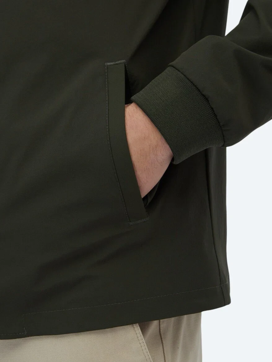 Khaki Regular Fit Blazer - 6