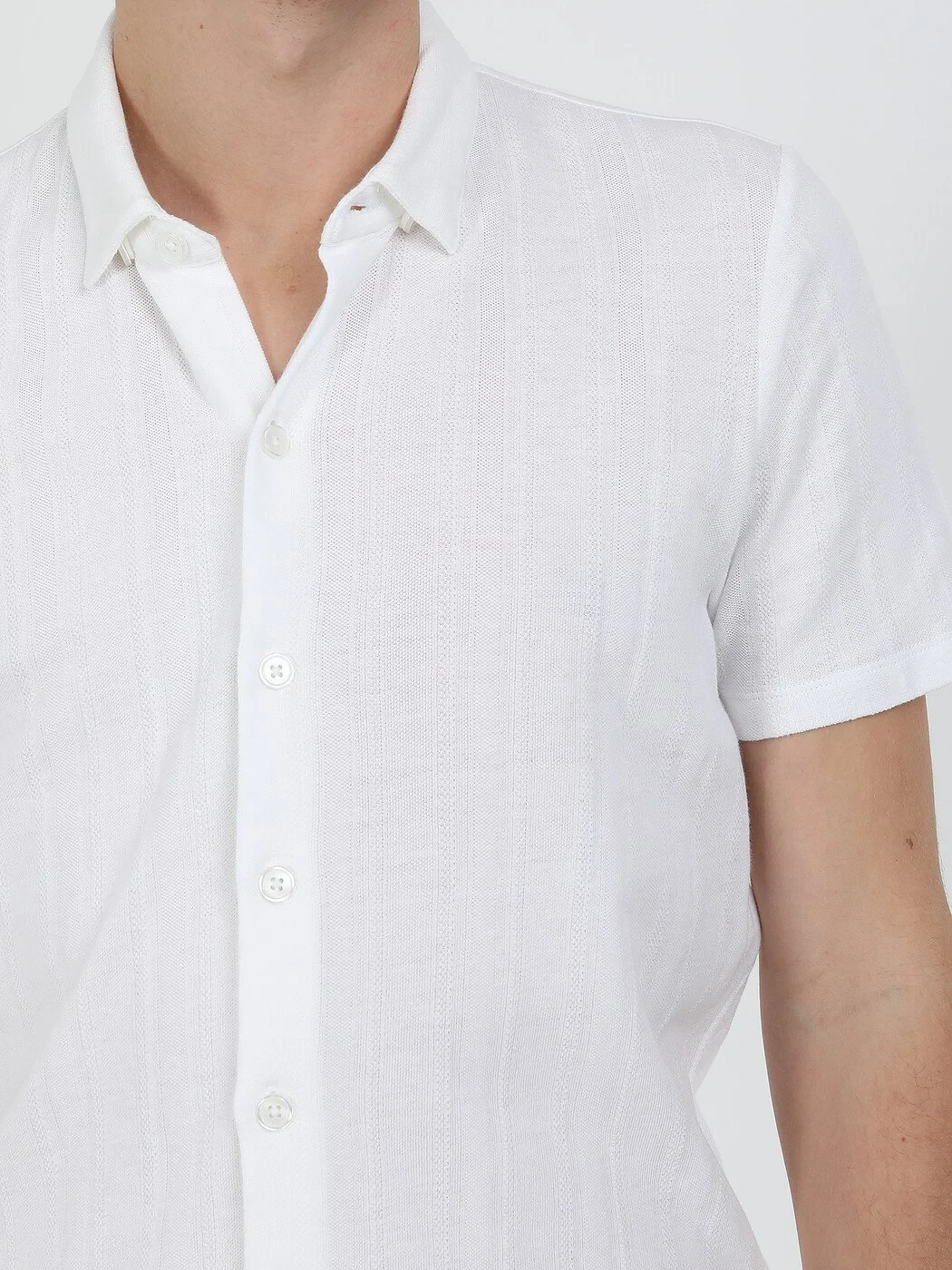 Lacivert Regular Fit Casual %100 Pamuk Gömlek - 3