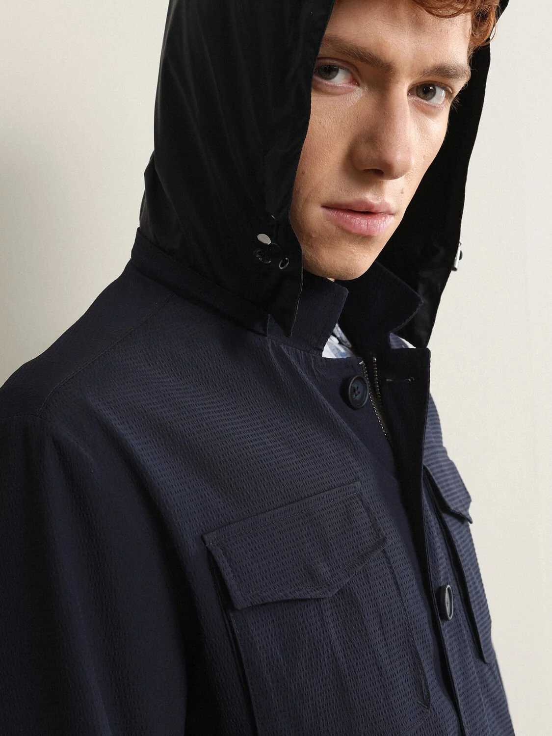 Lacivert Regular Fit Spor Ceket - 4