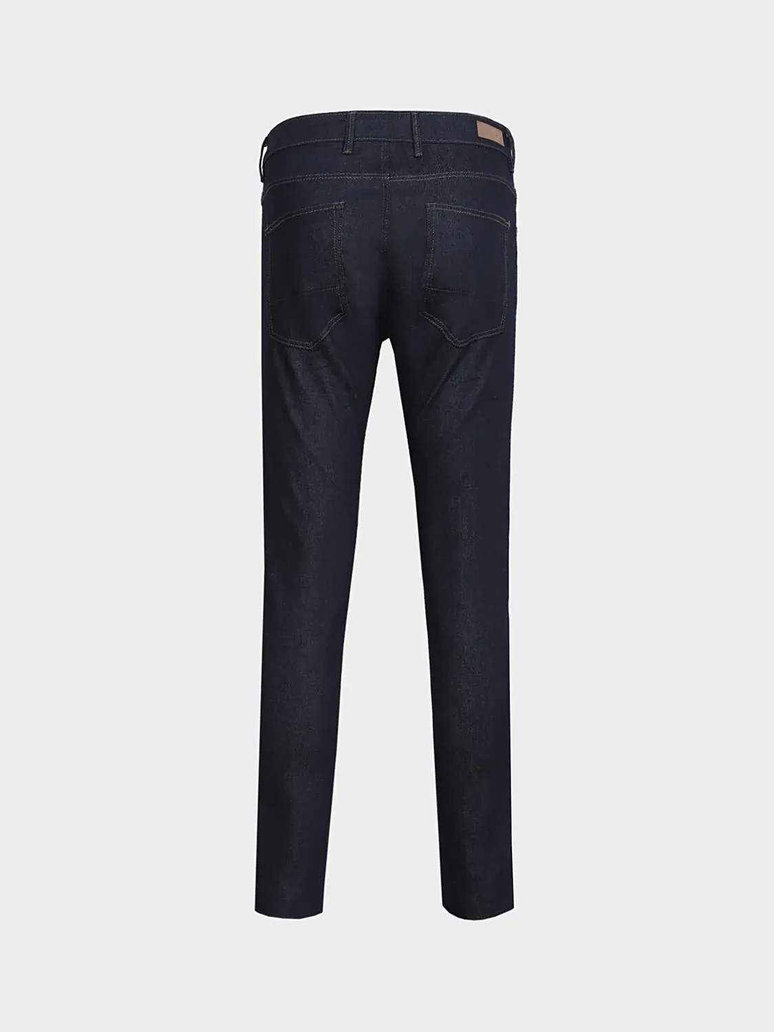 Lacivert Slim Fit Denim Pamuk Karışımlı Pantolon - 6
