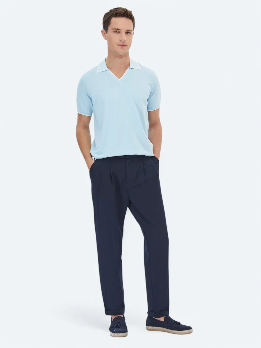 Light Blue Knitwear - 2