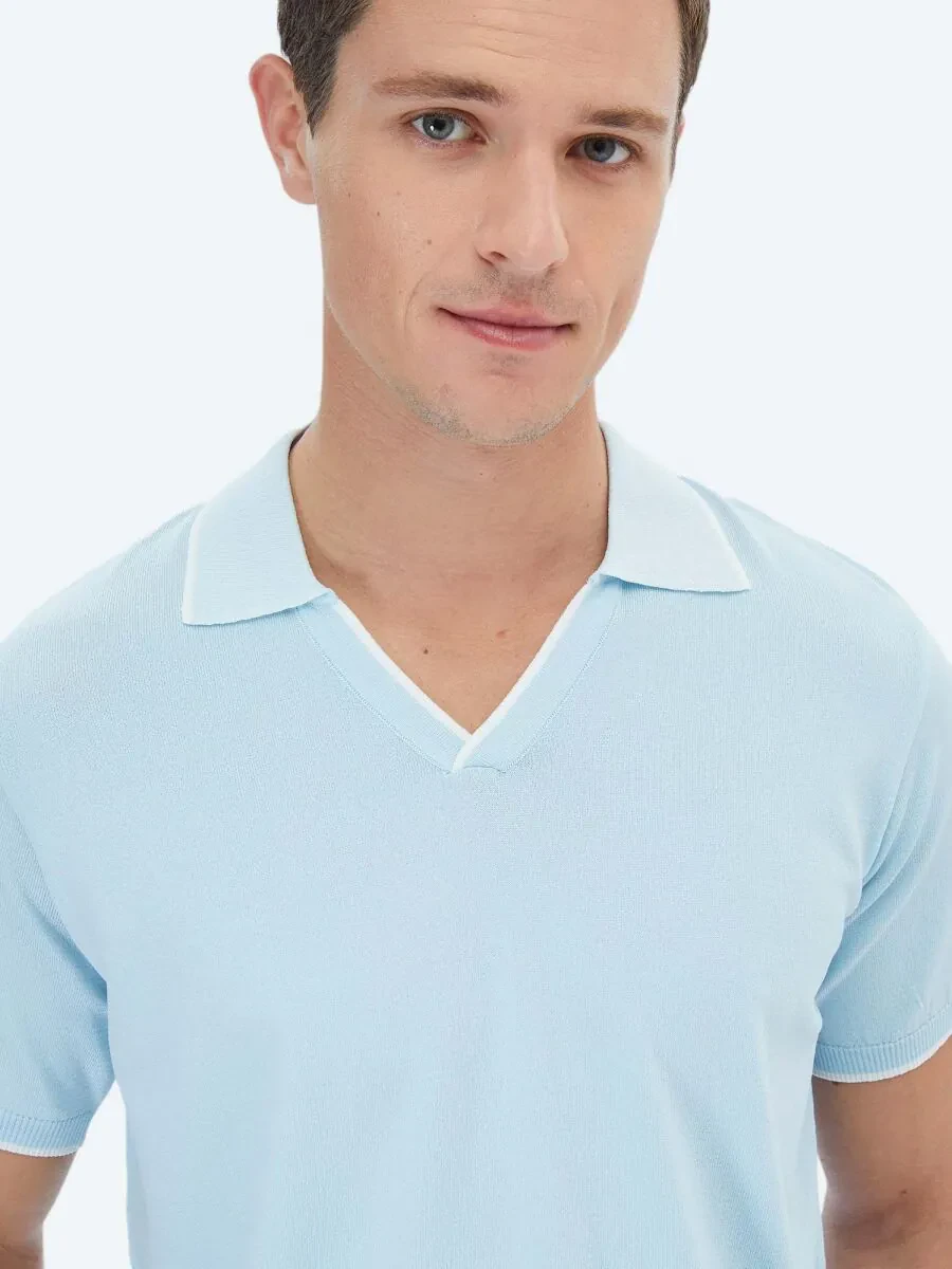 Light Blue Knitwear - 5