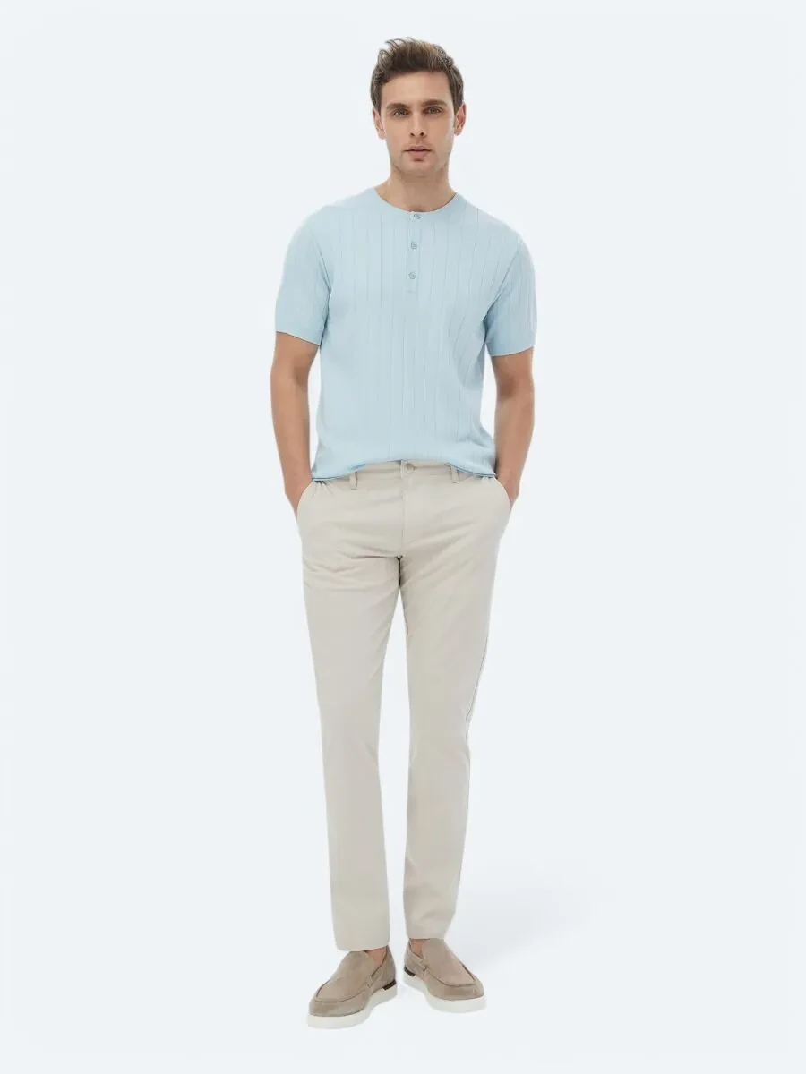 Light Blue Knitwear - 3