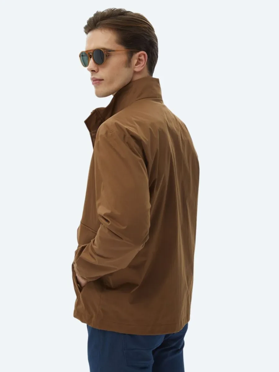 Light Brown Weaving Coat - 8