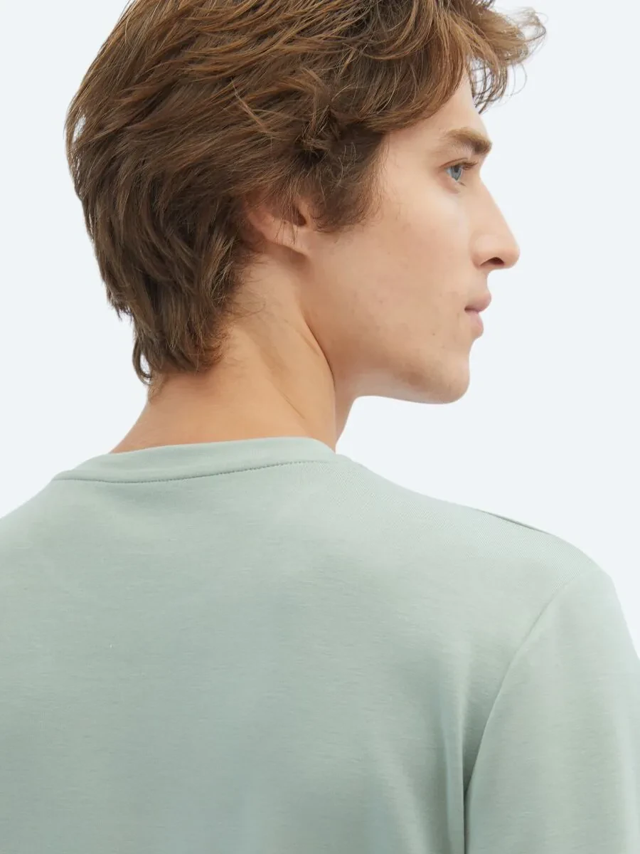 Light Green Crew Neck Sweatshirt - 5