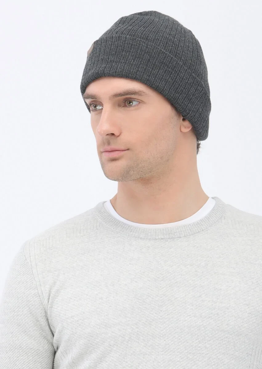 Light Grey Knitwear Sweatshirt - 3