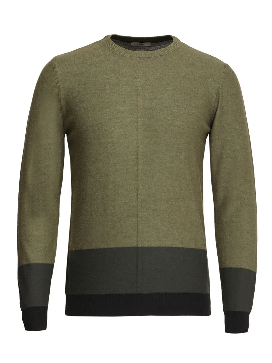 Light Khaki Knitwear Sweatshirt - 6