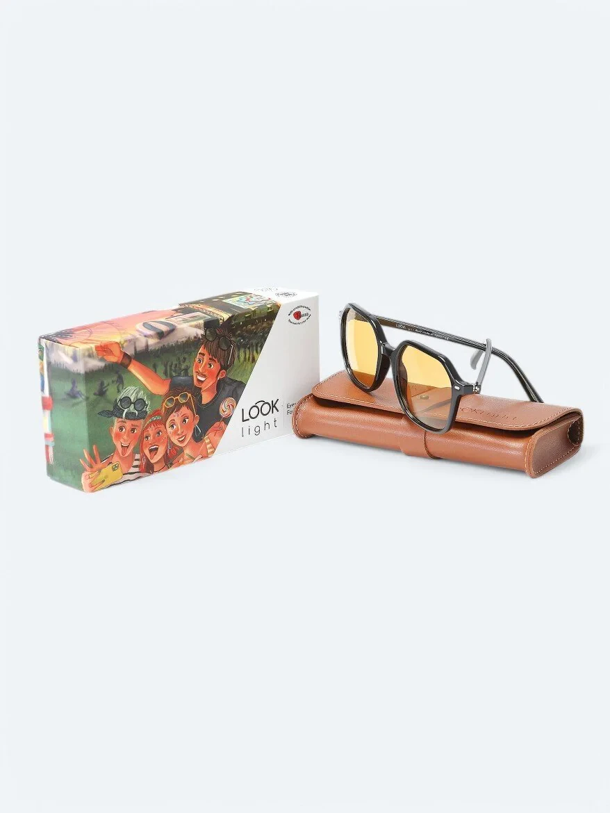 LOOKLight Black Glasses 