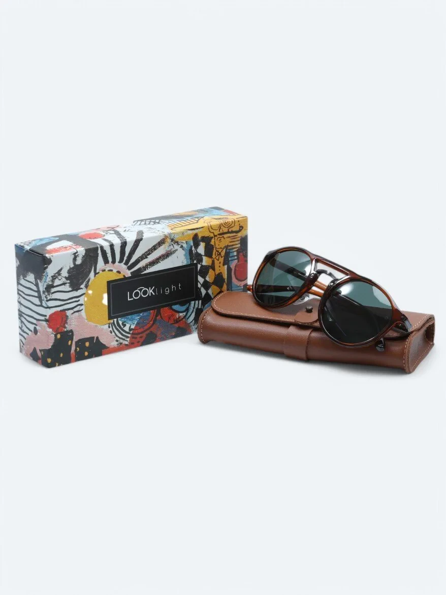 LOOKLight Brown Glasses 
