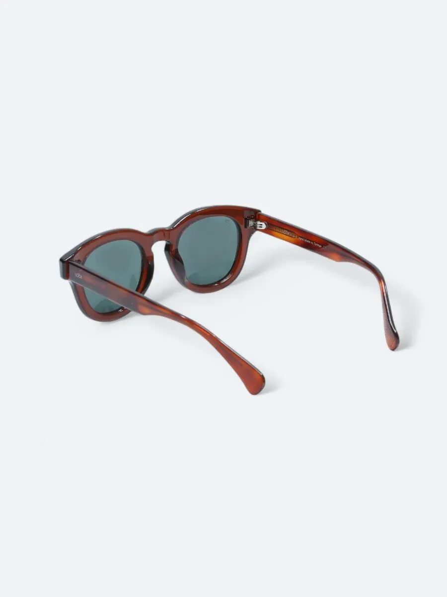 LOOKLight Brown Glasses - 2