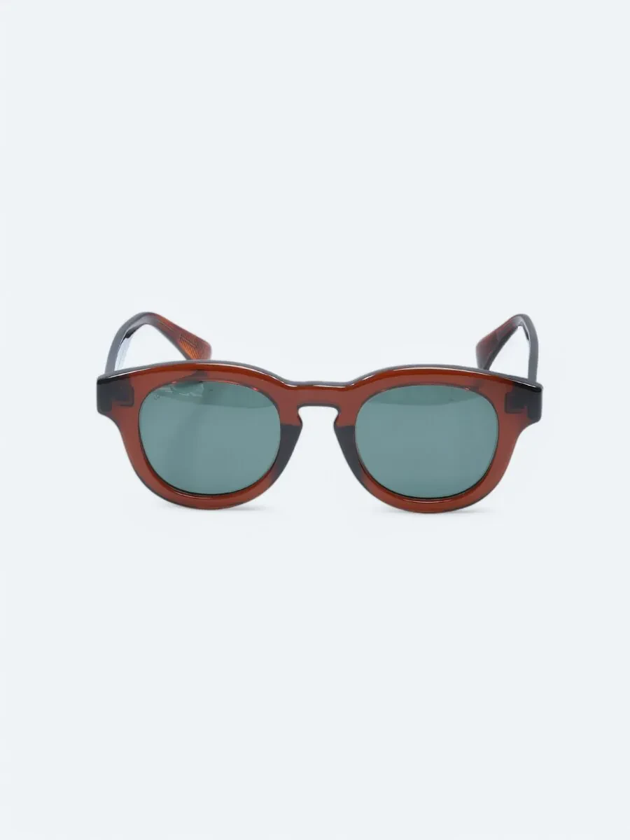 LOOKLight Brown Glasses - 3