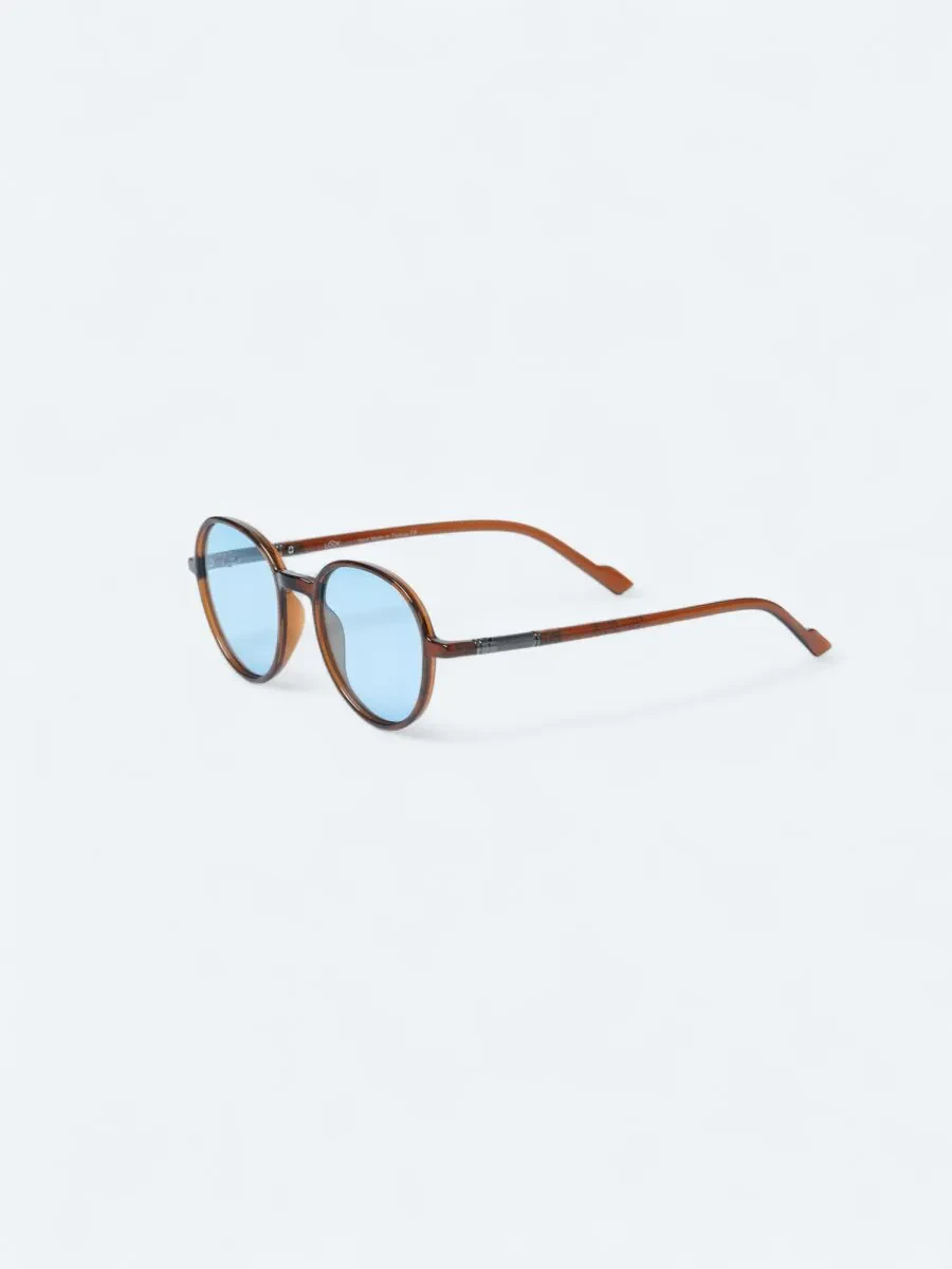 LOOKLight Brown Glasses - 1