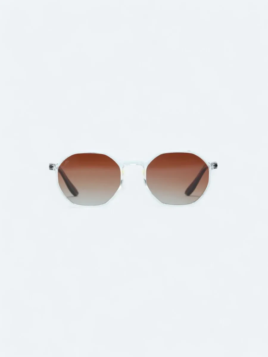 LOOKLight Brown Glasses - 3