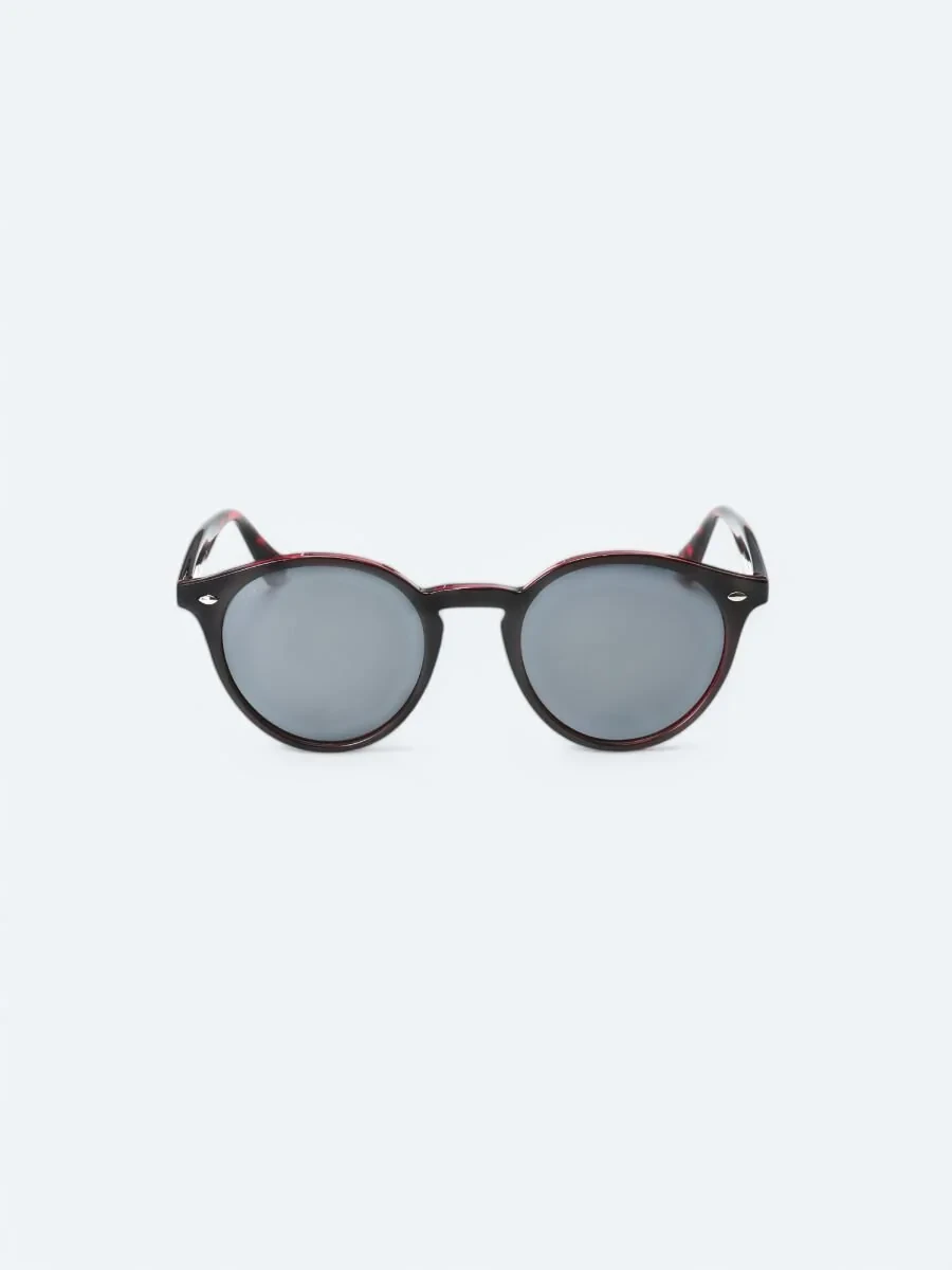 LOOKLight Dark Red Glasses - 3