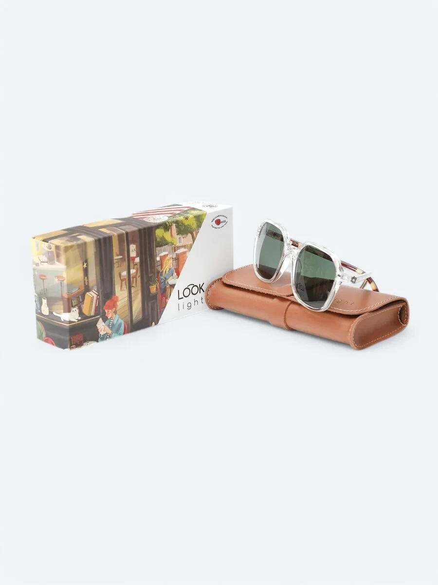 LOOKLight Ecru Glasses - 4