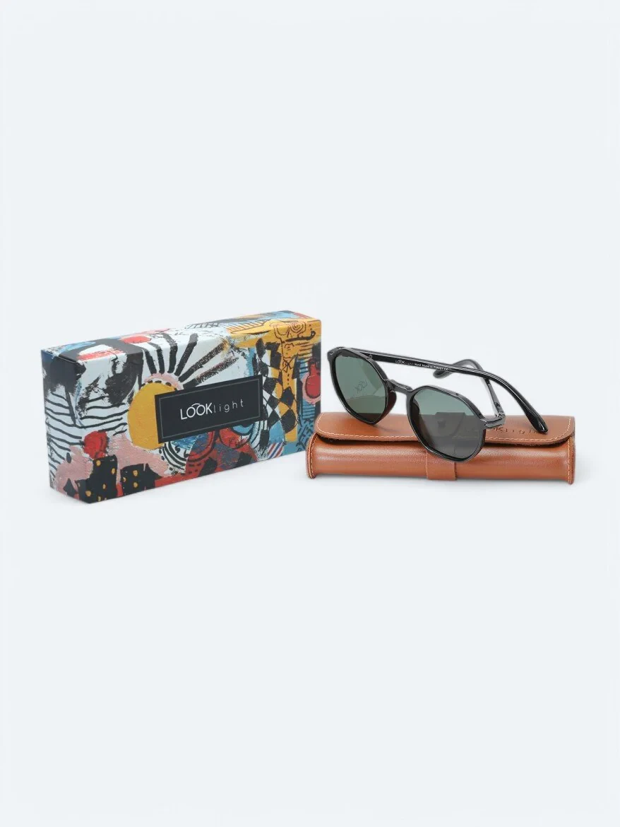 LOOKLight Hard Coal Glasses 