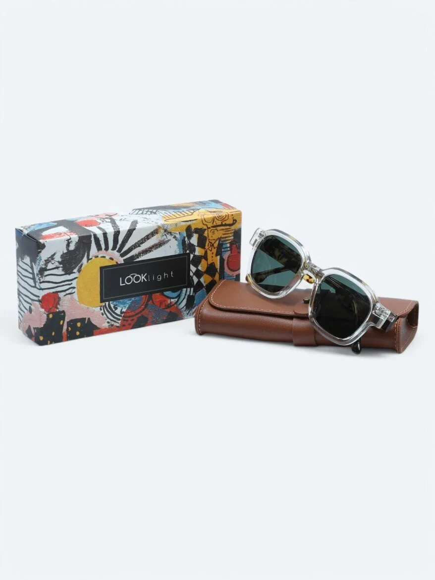 LOOKLight Light Grey Glasses - 4