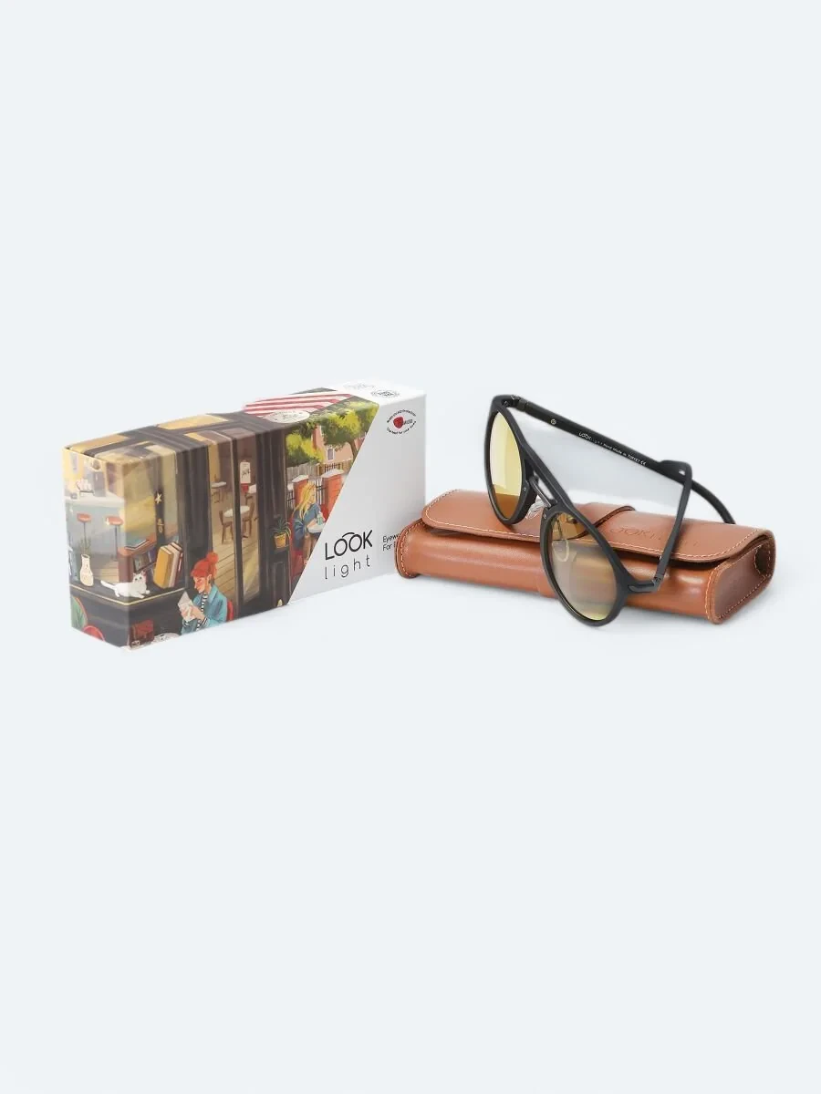 LOOKLight Yellow Glasses - 4
