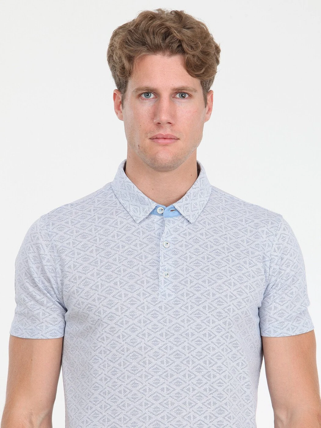 Mavi %100 Pamuk T-Shirt - 3