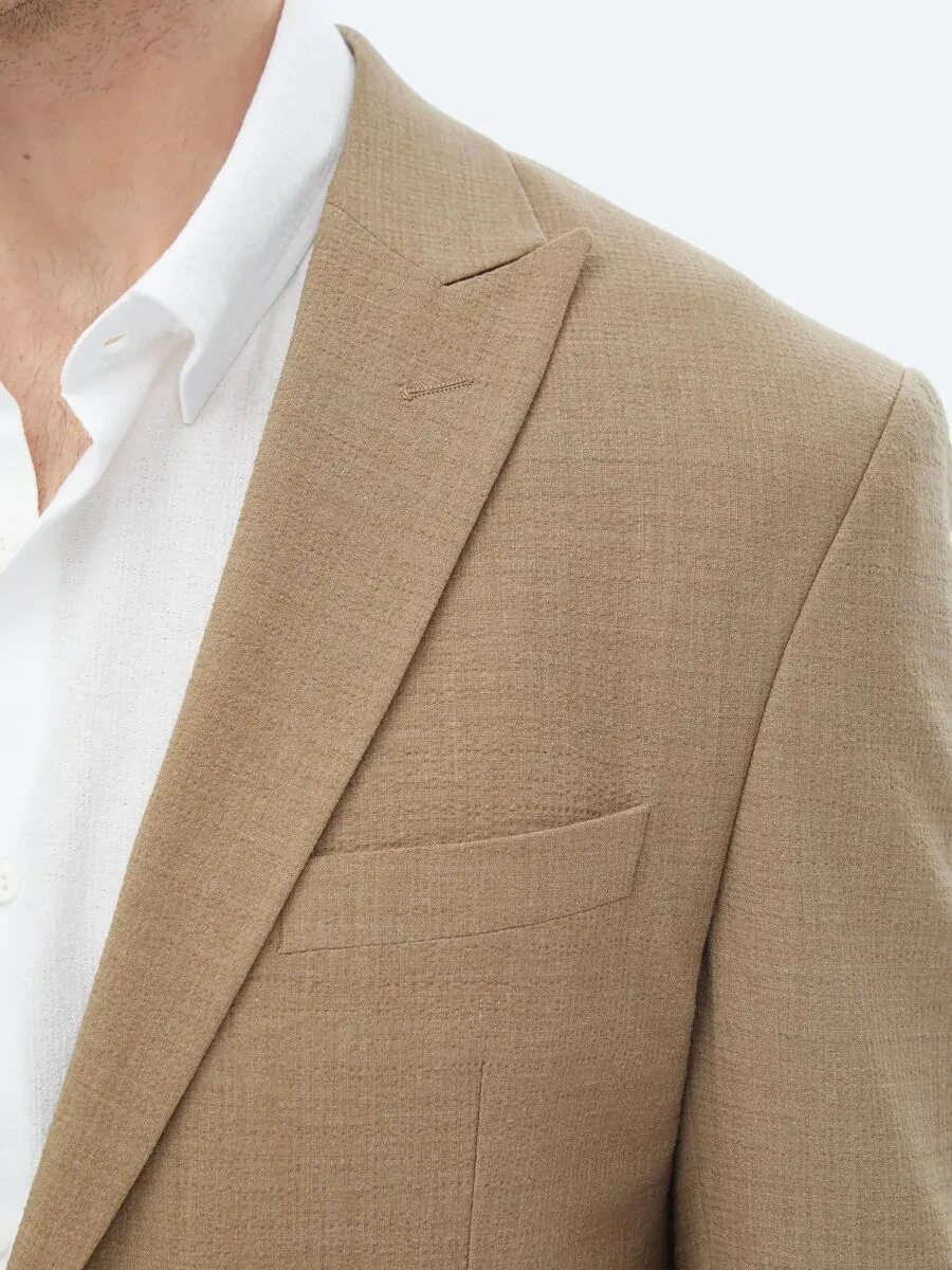 Mink Micro Modern Fit Suit - 9