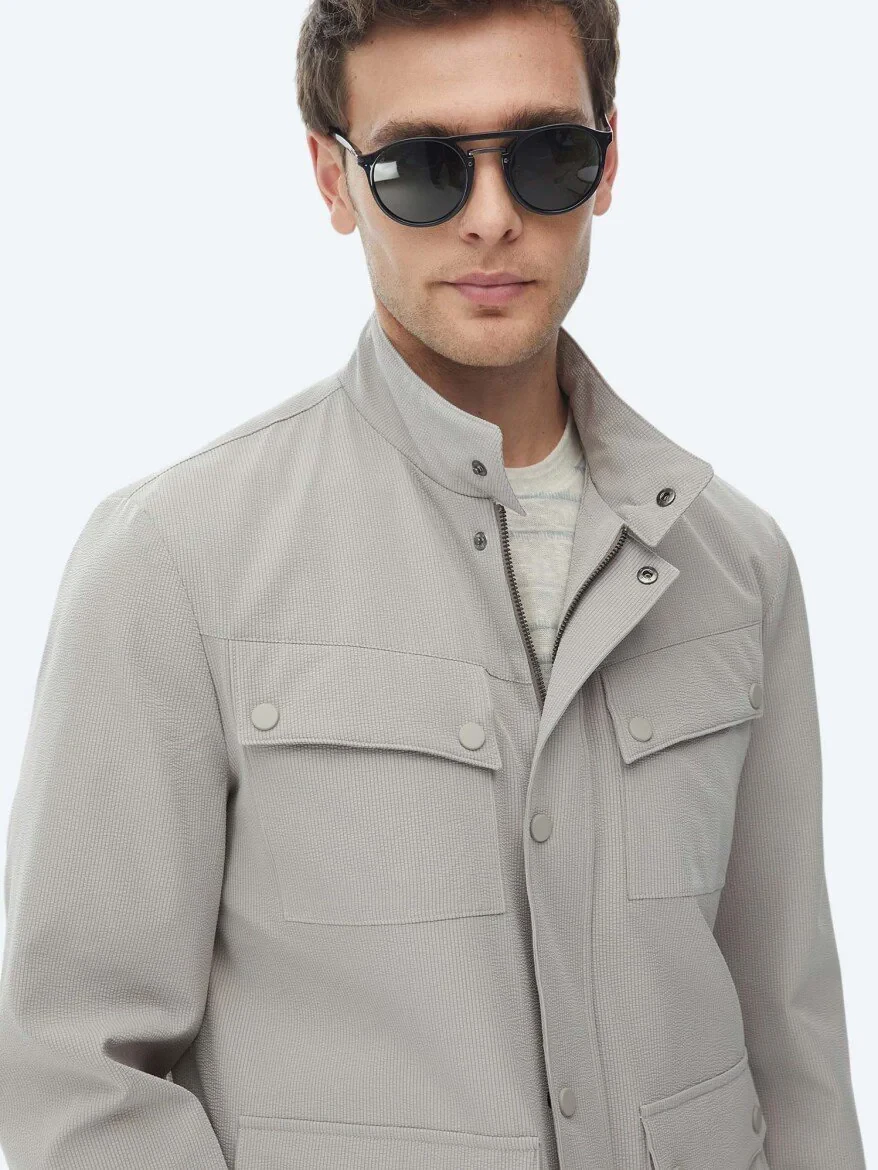 Mink Regular Fit Blazer - 7