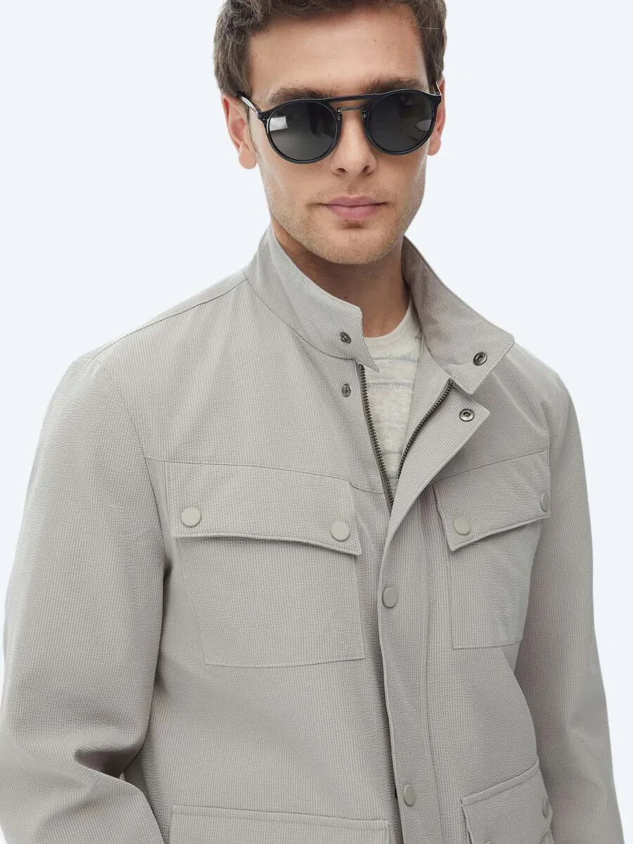 Mink Regular Fit Blazer - 7