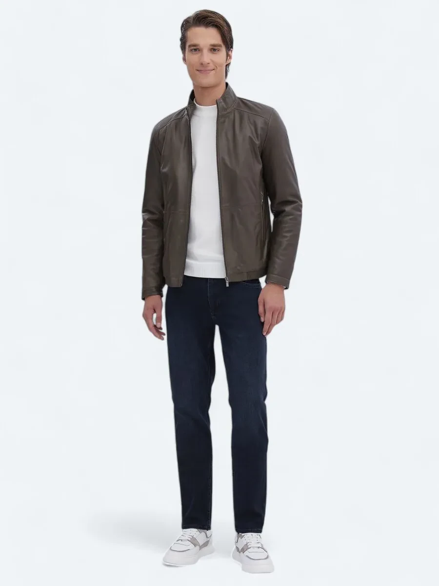 Mink Sheep Leather Leather Coat - 2